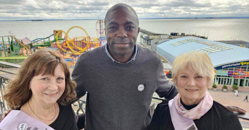 Bayo Alaba meets WASPI