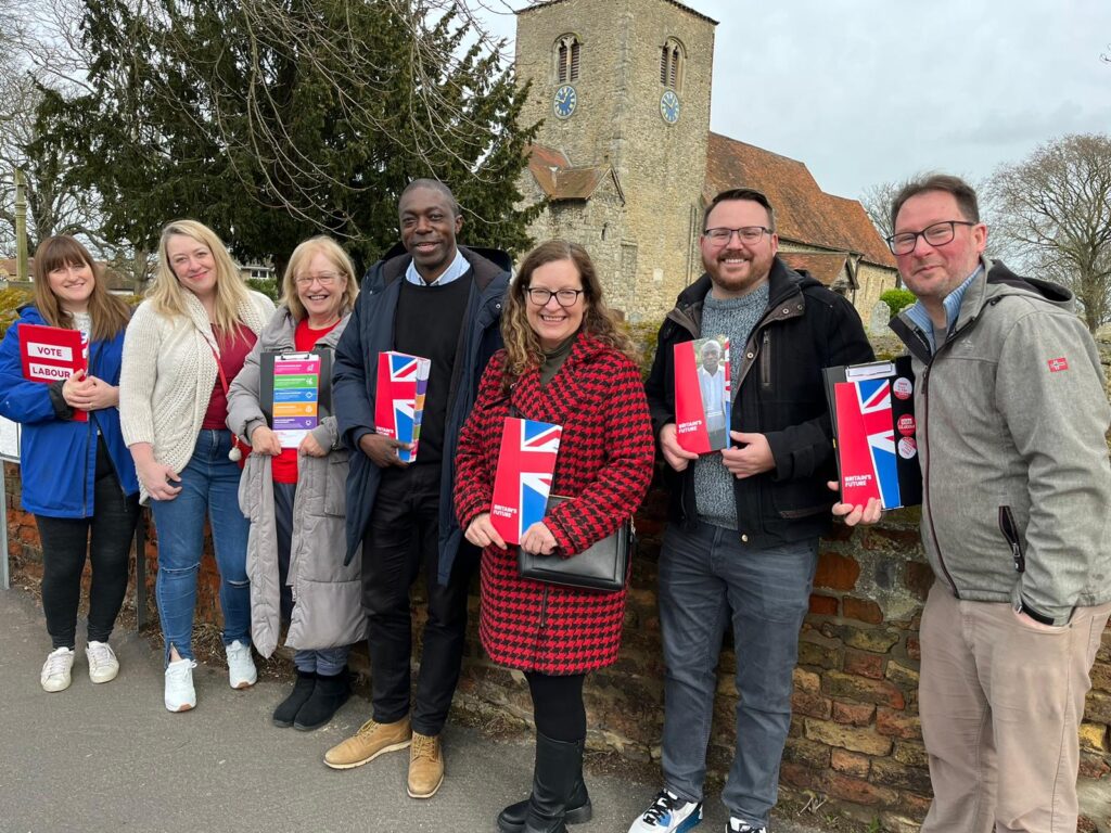 Bayo alaba door to door campaigning Southend East & Rochford