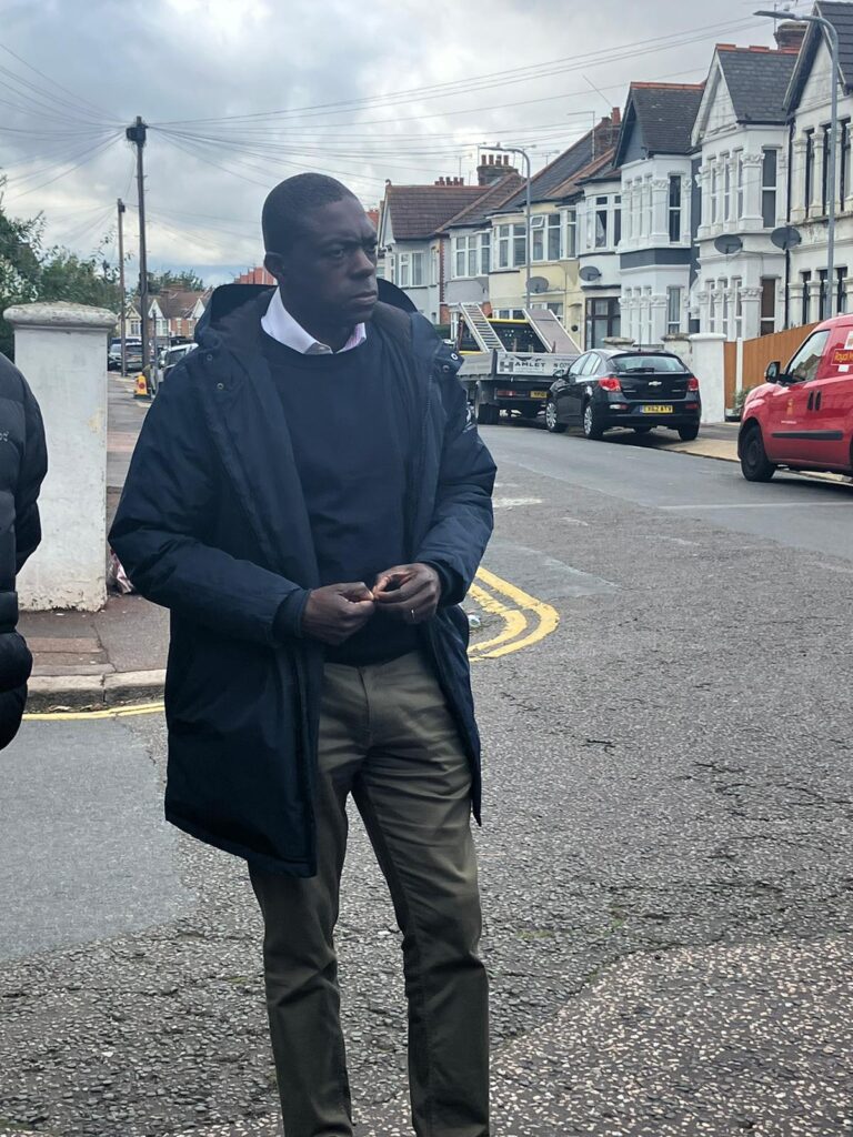 Bayo Alaba MP Street meeting Westcliff