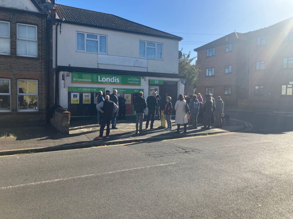 Bayo Alaba MP Street meeting shoebury