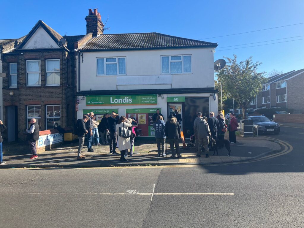 Bayo Alaba MP Street meeting shoebury